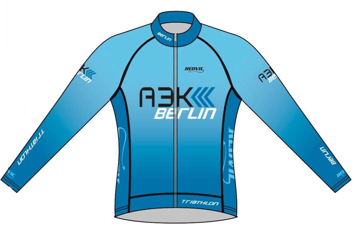 warmes Langarm-Radtrikot