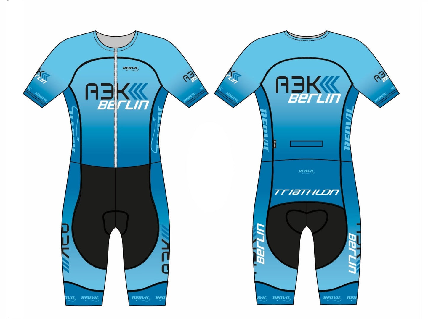 Triathlon Aero Anzug mit Arm