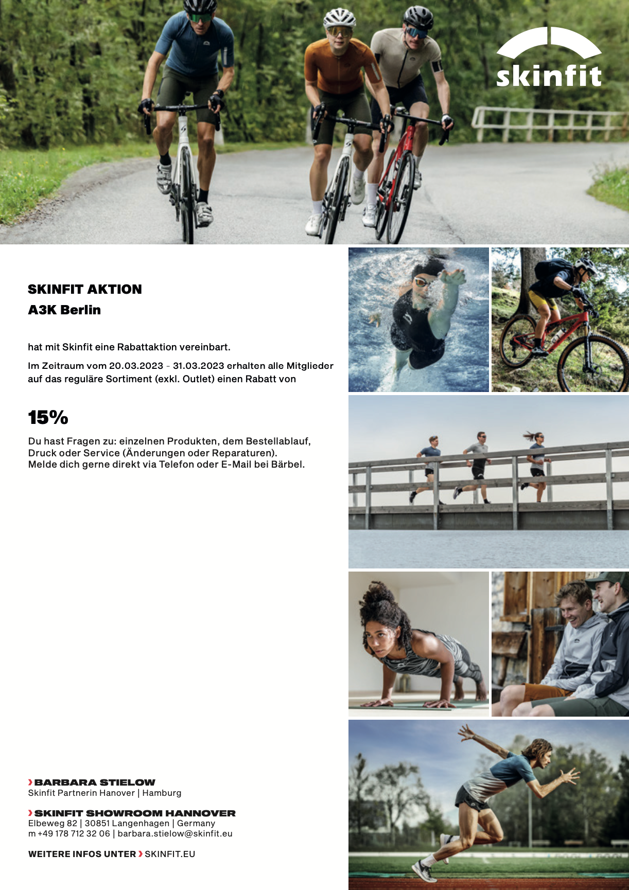 Skinfit Sportsachen Bestellung